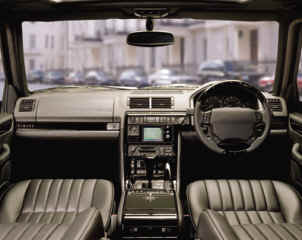 The all-black vehicle inspired by his Metropolitan range of furniture