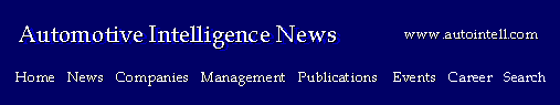 Automotive Intelligence News